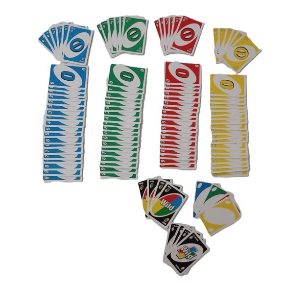 Vintage UNO Original Card Game Set: Open Box VERY GOOD LIKE NEW - Picture 3 of 6